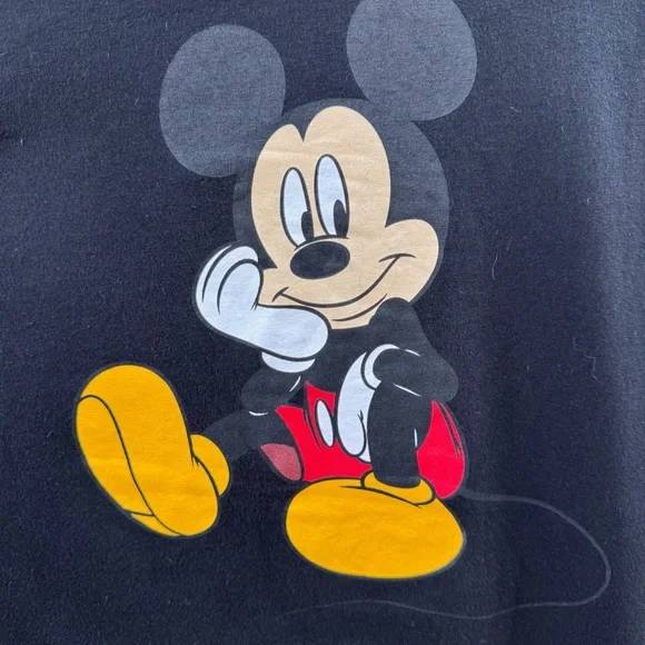 Disney Mickey Mouse Black Adult Sleeveless Top - Picture 3 of 8